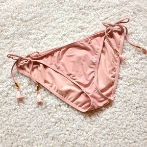 Blush pink bikini bottom| Size M